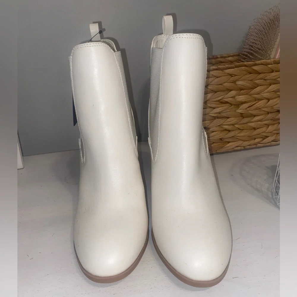 White Booties - Picture 2 of 3